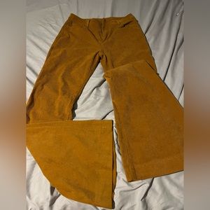 Mustard Yellow Corduroy Pants